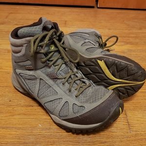 Merrell Siren Sport Mid Waterproof Hiking Boot Womens 8.5 Olive Green
